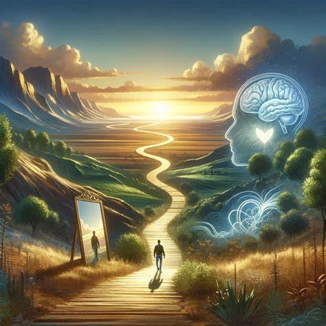 Cosmic figure on an inward journey